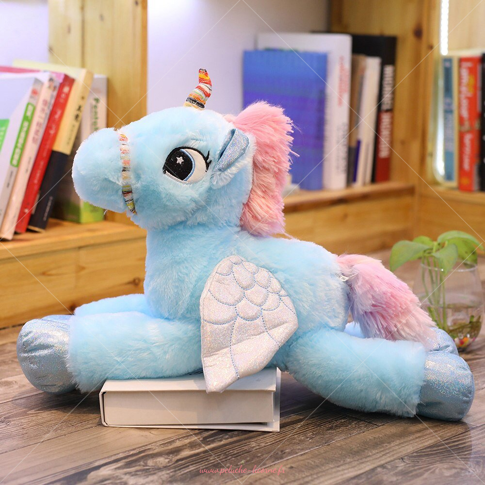 Giant unicorn stuffed animal